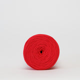 Strawberry: Reclaimed T-Shirt Fabric Yarn
