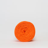 Orange Sherbert: Reclaimed T-Shirt Fabric Yarn