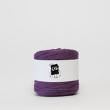Amethyst: Reclaimed T-Shirt Fabric Yarn