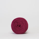 Purple: Reclaimed T-Shirt Fabric Yarn