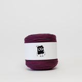Midnight Sun: Reclaimed T-Shirt Fabric Yarn