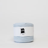 Seashell: Reclaimed T-Shirt Fabric Yarn