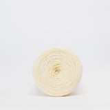 Buttermilk: Reclaimed T-Shirt Fabric Yarn