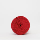 Spanish Rose: Reclaimed T-Shirt Fabric Yarn
