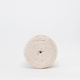 Coffee Cream: Reclaimed T-Shirt Fabric Yarn