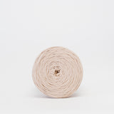 Close: Reclaimed T-Shirt Fabric Yarn